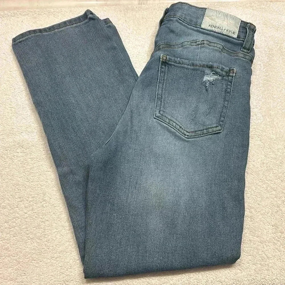 Kendall + Kylie The High Rise Straight Denim Jeans Size 7/28 - Picture 1 of 11